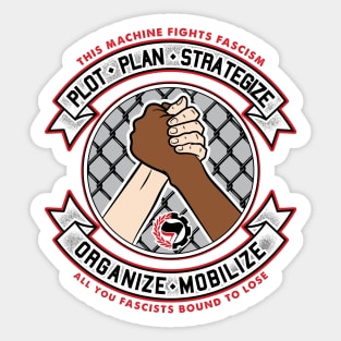 Plot, Plan, Strategize, Organize, Mobilize Sticker